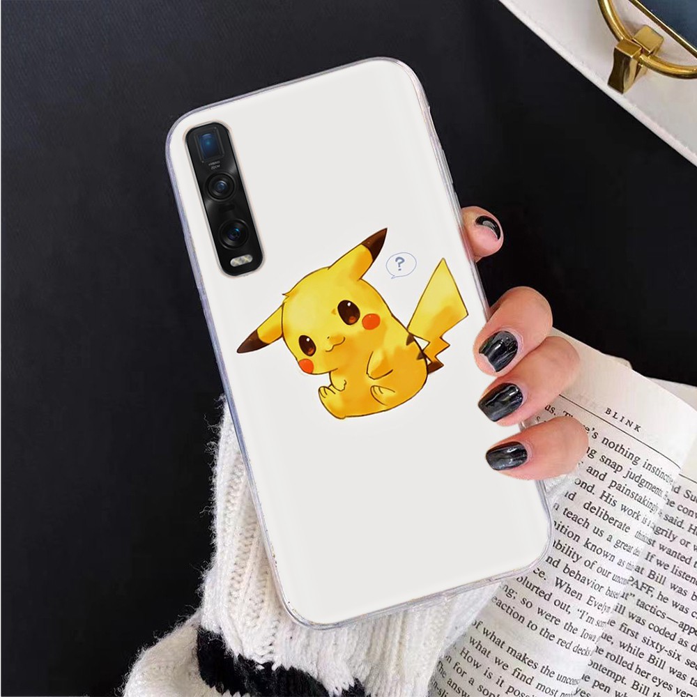 Ốp điện thoại trong suốt hình Pikachu Pokemon cho SAMSUNG GALAXY NOTE 8 9 CORE J7 PRIME J730 DUO A6S PLUS A8S PRO