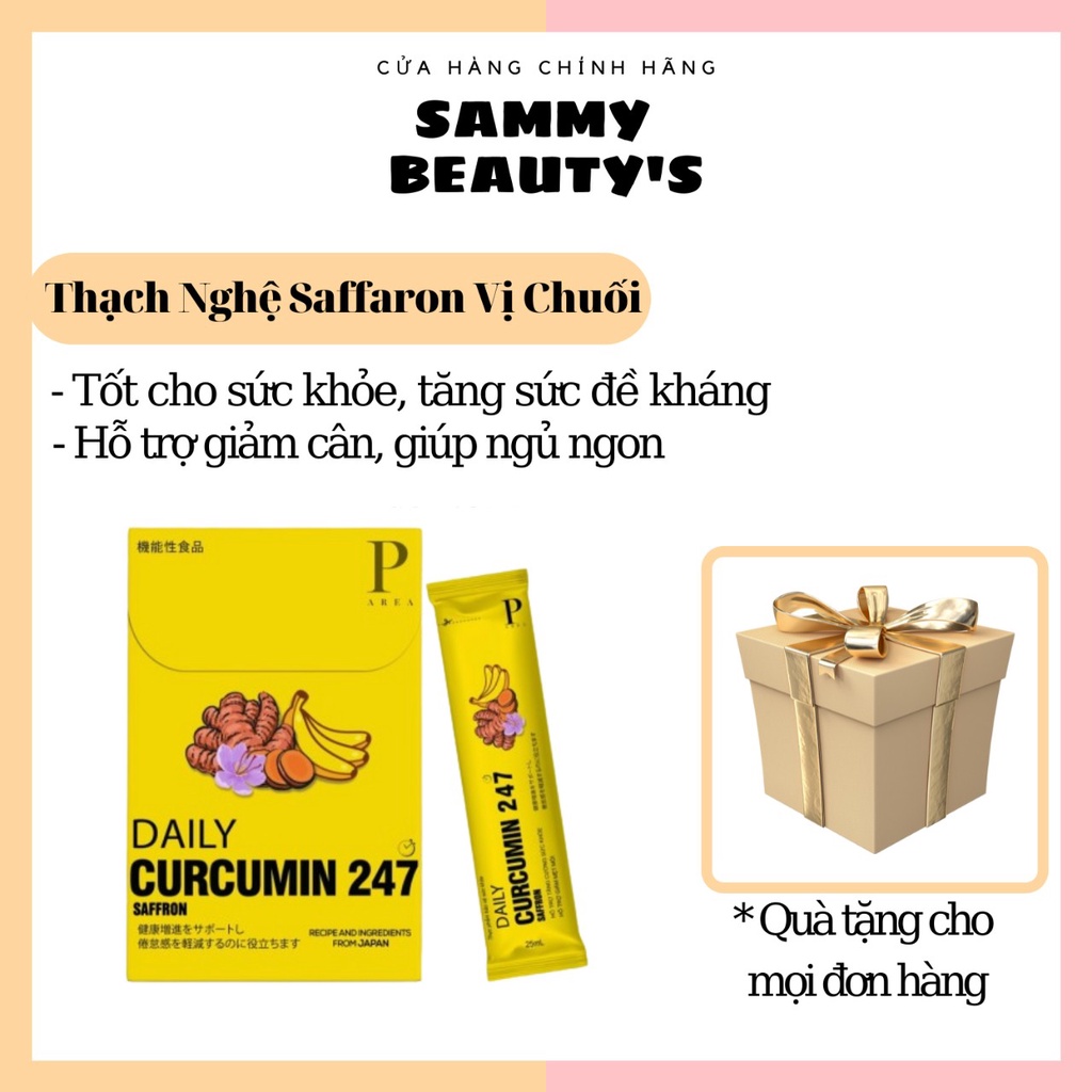 Thạch Nghệ Saffron Vị Chuối 247 (Nhật Bản) – Bảo Vệ Sức Khỏe Cả Gia Đình