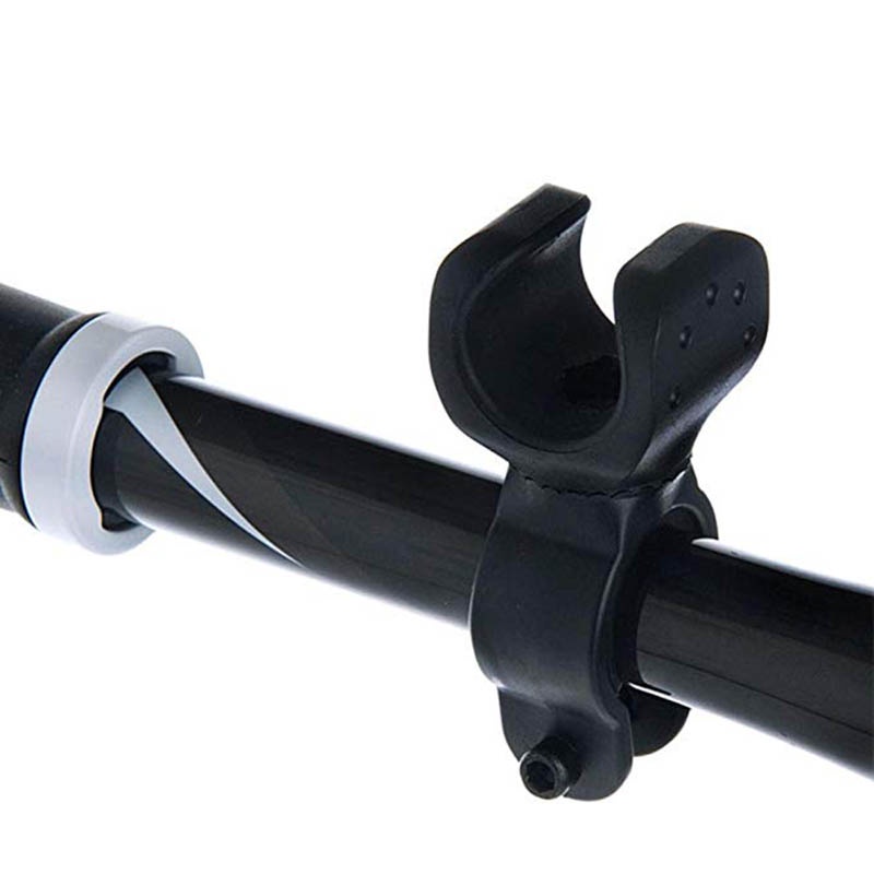 Giá đỡ đèn pin xoay 360 độ kèm cao su chống trượt gắn xe đạp tiện dụng