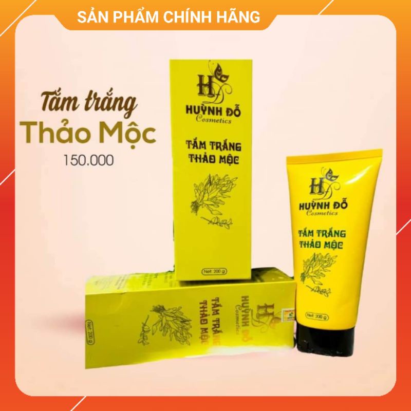 Tắm trắng thảo mộc HUỲNH ĐỖ 200g, bật 2 đến 4 tone da