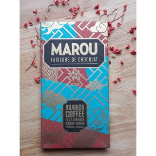 Sô cô la sữa marou 64% lâm đồng cà phê arabica