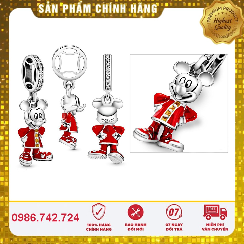 Charm bạc Pan chuẩn bạc S925 ALE Cao Cấp - Charm Bạc S925 ALE cho vòng bạc Pan - Mã sản phẩm DNJ027