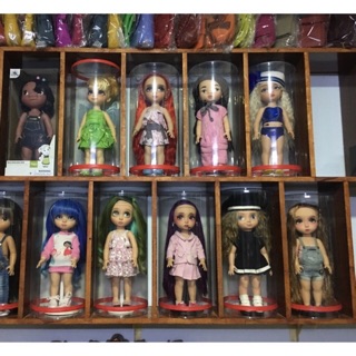 set 5 Hộp Mica đựng Búp bê Animator