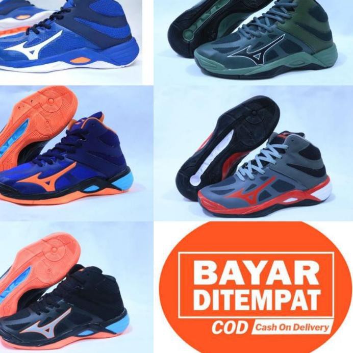 Giày Thể Thao Chơi Bóng Rổ Volly Mizuno Wz6 / Thunder Blade 2 / Volly Mizuno Code-288