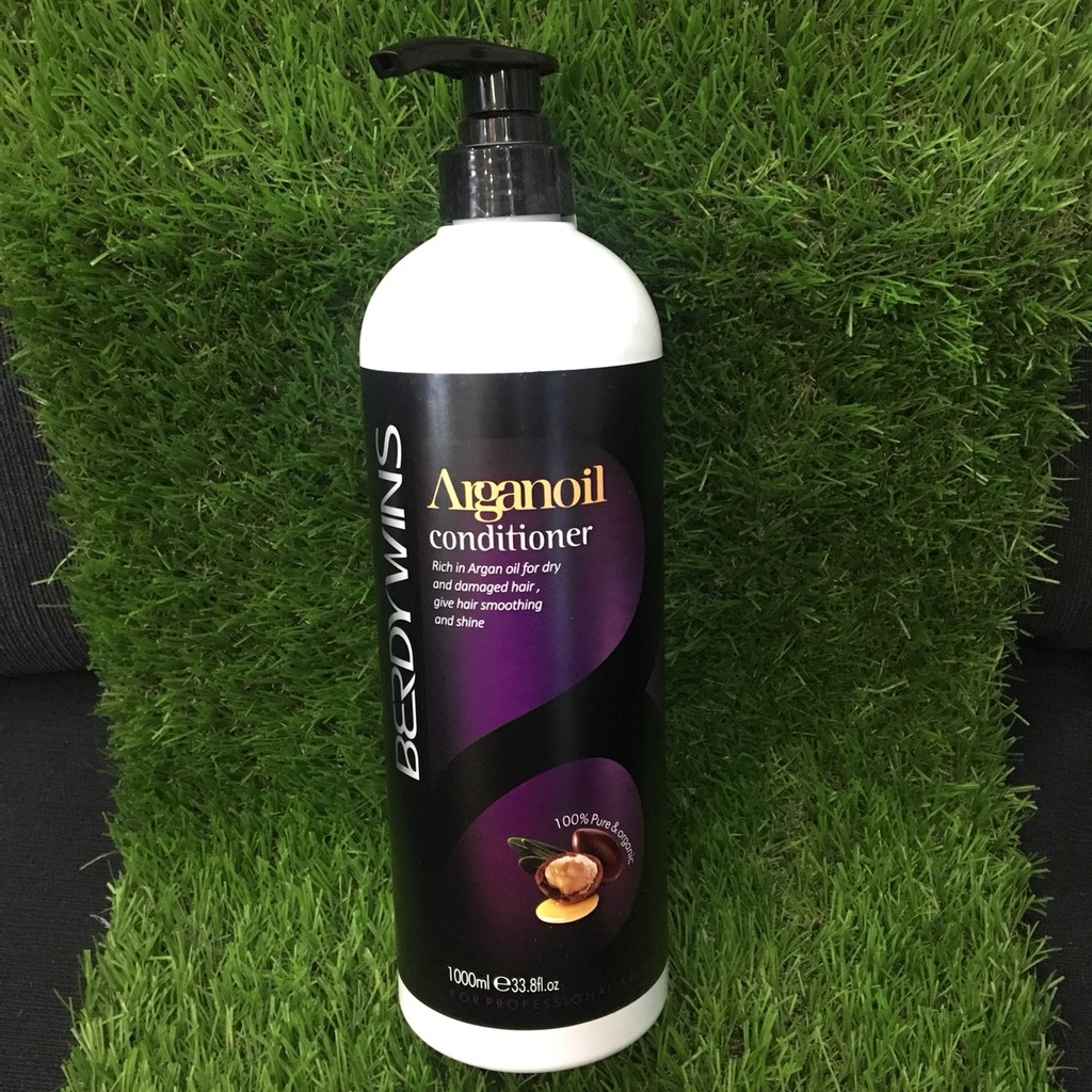 Dầu xả siêu mềm mượt Arganoil Berdywins Conditioner 1000ml