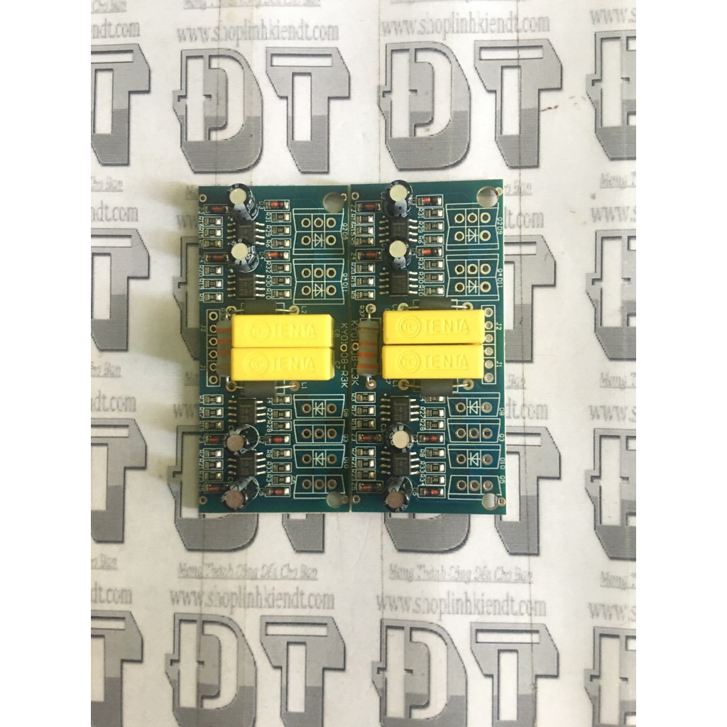 Bo mạch bù áp đẩy B3 loại 3 4 cấp nguồn không gồm sò bù áp và diode