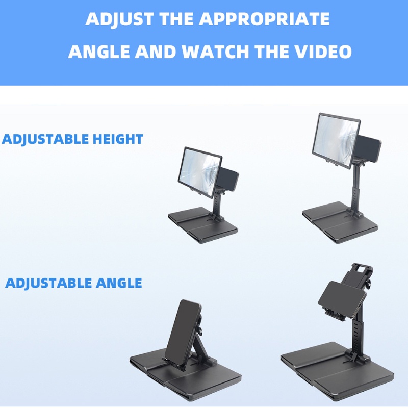 Li Giá Đỡ Kính Lúp Video Bluetooth Có Thể Điều Chỉnh Thân Thiện Với Môi Trường Cho Gia Đình Bạn Bè Lớn Tuổi