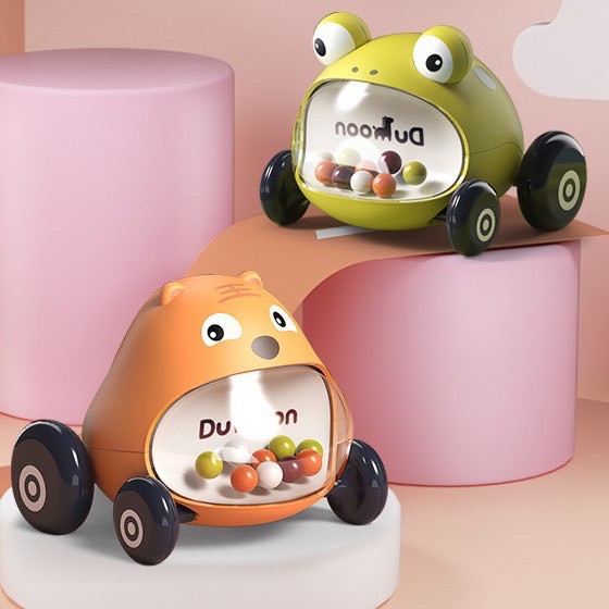 Bộ Đồ Chơi 2 Xe Ô Tô Chạy Dây Cót Quán Tính Vui Nhộn,Chất Liệu Tốt Độ Bền Cao, An Toàn Cho Bé Vui Chơi 0-3 Tuổi