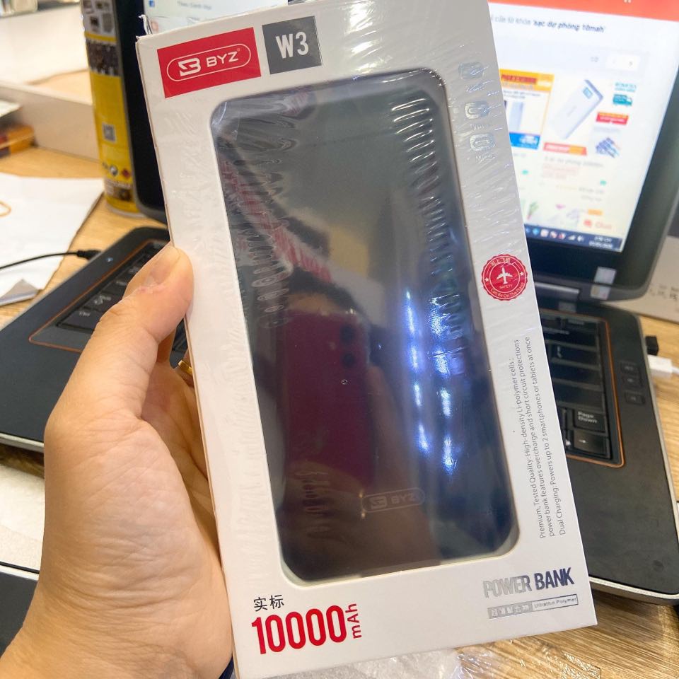 SẠC DỰ PHÒNG BYZ W3 10000MAH