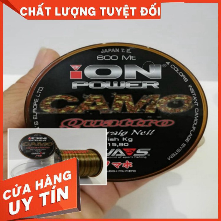 Cước câu cá ION CAMO 600m