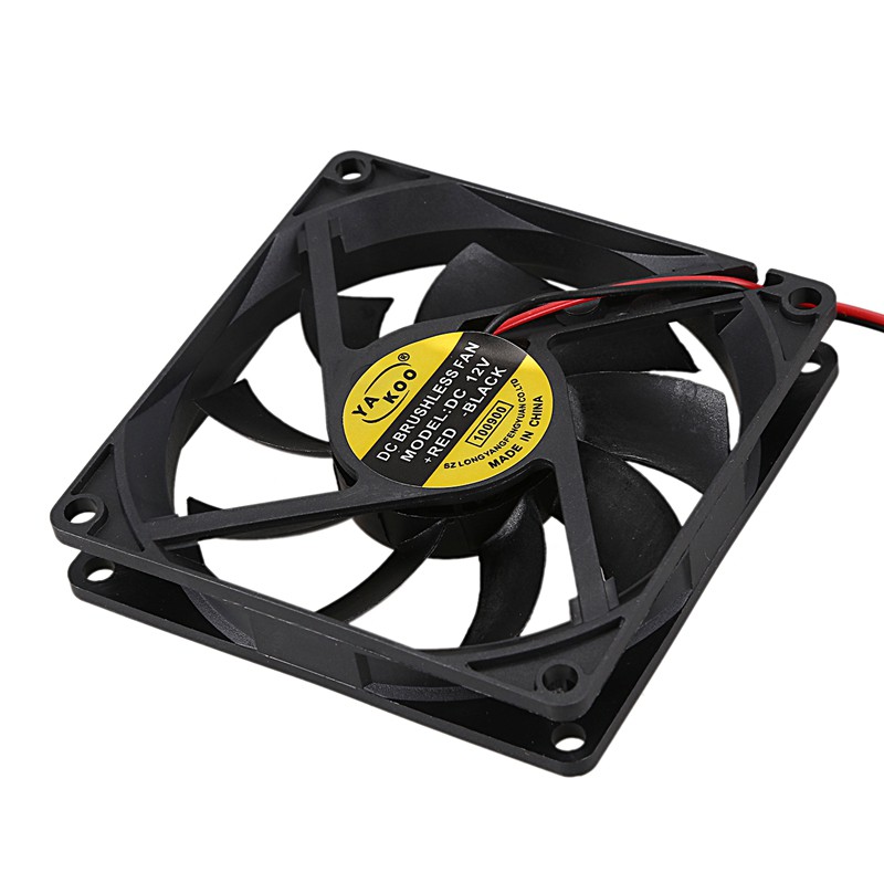 Quạt Tản Nhiệt Dc 12v 0.18a 2 Pin 80x80mm Cho Pc