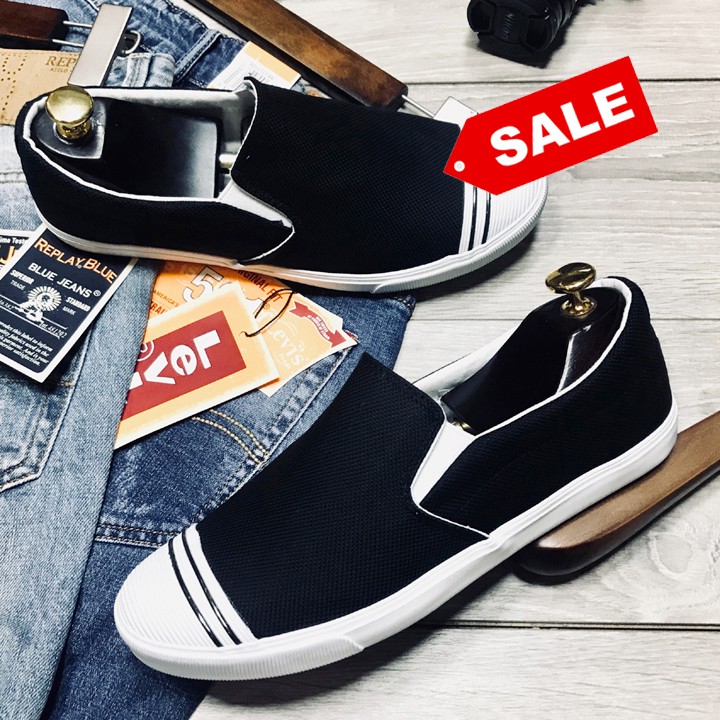 Giày Lười Vải Cao Cấp #JINSTORE
