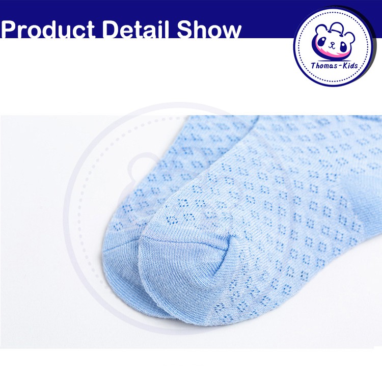 Set 5 Đôi Vớ Phối Lưới Thoáng Khí Thoải Mái Dễ Thương Cho Bé 0-7 Tuổi