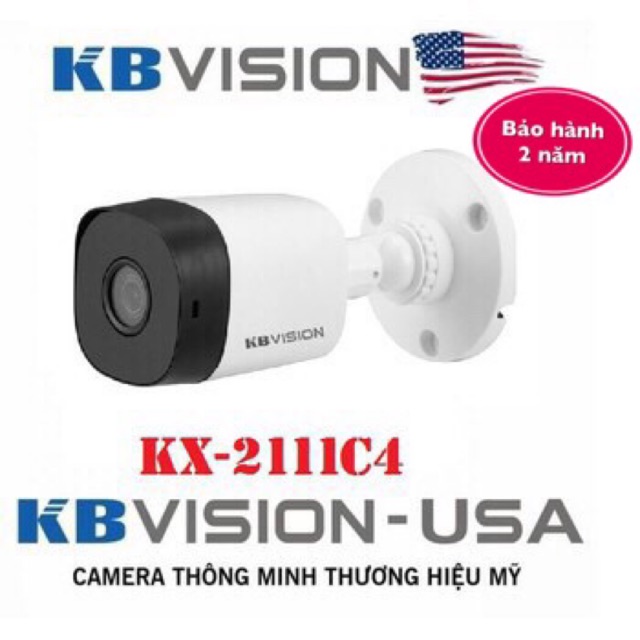 Camera kbvision 2.0mp kx-A2111c4