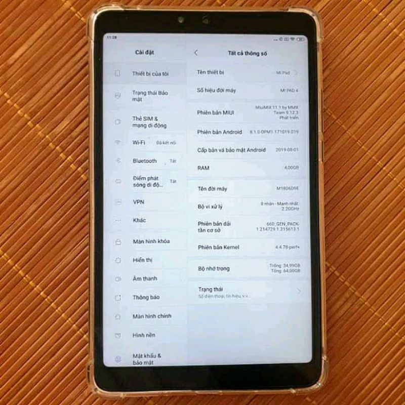 Máy tính bảng Xiaomi Mipad 4 LTE