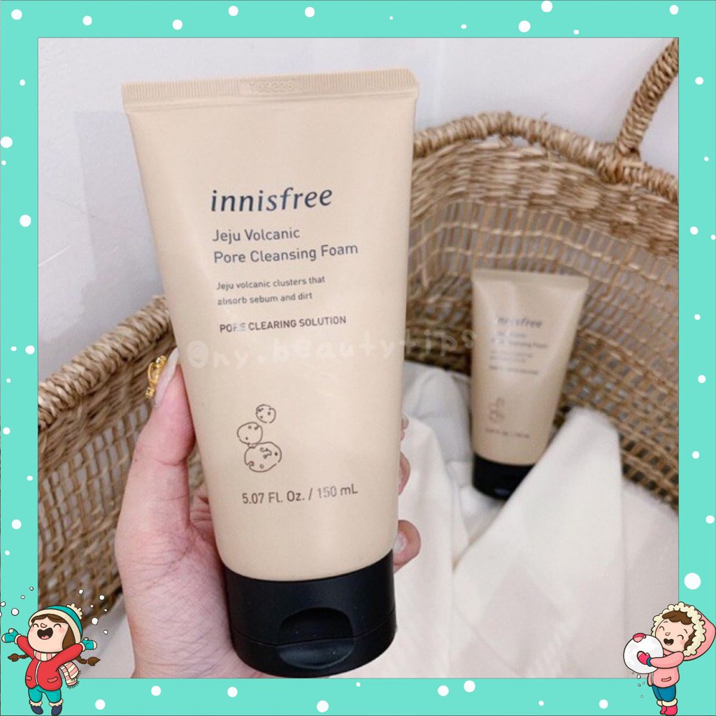 Sữa rửa mặt tro núi lửa Jeju volcanic pore cleasing foam 150ml [SALE HẾT CỠ] | BigBuy360 - bigbuy360.vn