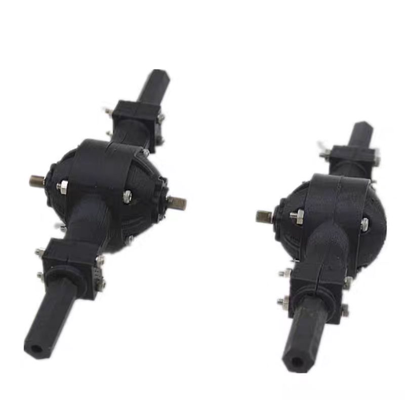 Bộ cầu giữa và cầu sau xe tải , xe đầu kéo RC 1:24