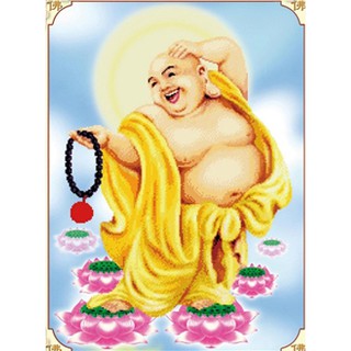 Tranh đính đá 5D , Tranh Phật di lặc