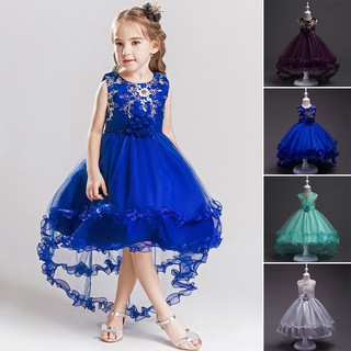 TR❤Đầm Tulle dự tiệc phong cách công chúa cho bé gái