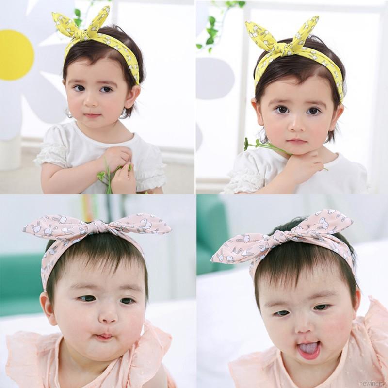 Băng đô nơ chấm bi dễ thương cho bé gái