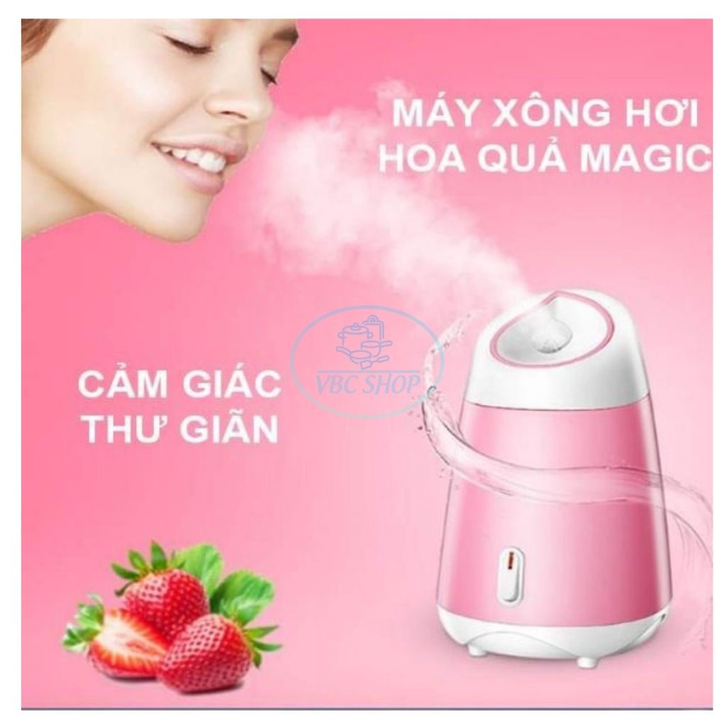 Máy Xông Hơi Mặt Magic Cao Cấp, Máy Xông Hơi Hoa Quả Tiện Dụng