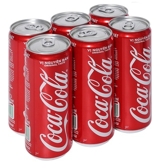 Coca - Cola Lon Cao 1 Lốc 6 Lon