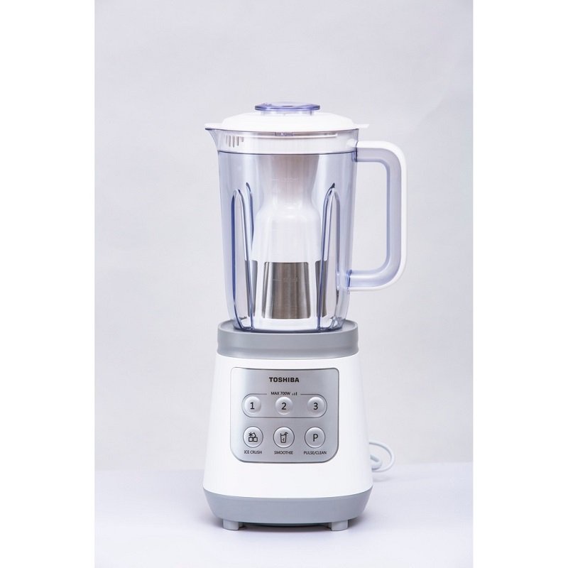 Máy Xay Sinh Tố Toshiba BL-70PR2NV - 1.5L- 3 Cối - Chức Năng Xay Đá - Công Suất 700W -Hàng Chính Hãng, Bảo Hành 12 Tháng
