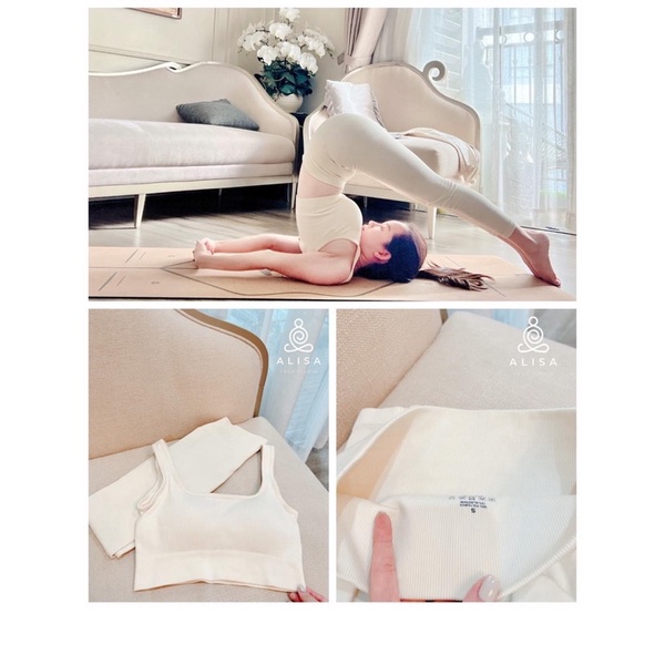 Set đồ tập Yoga cao cấp ( 3 màu ) - ALISA