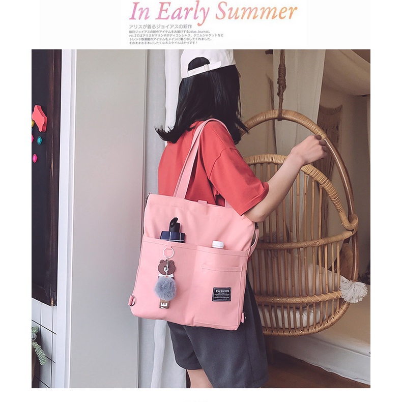 Túi đeo chéo canvas cute túi vải xách tay học sinh nữ đẹp phong cách Hàn Quốc MEOW STORE TX03