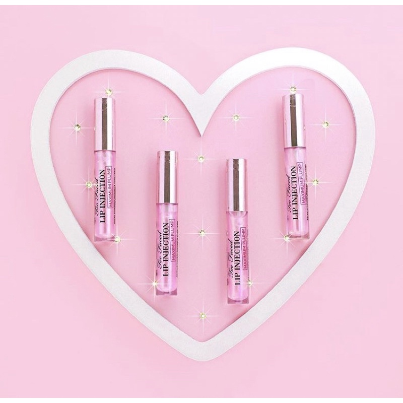Son Bóng Căng Mọng Môi Too Faced Lip Injection Maximum Plumping Lip Gloss