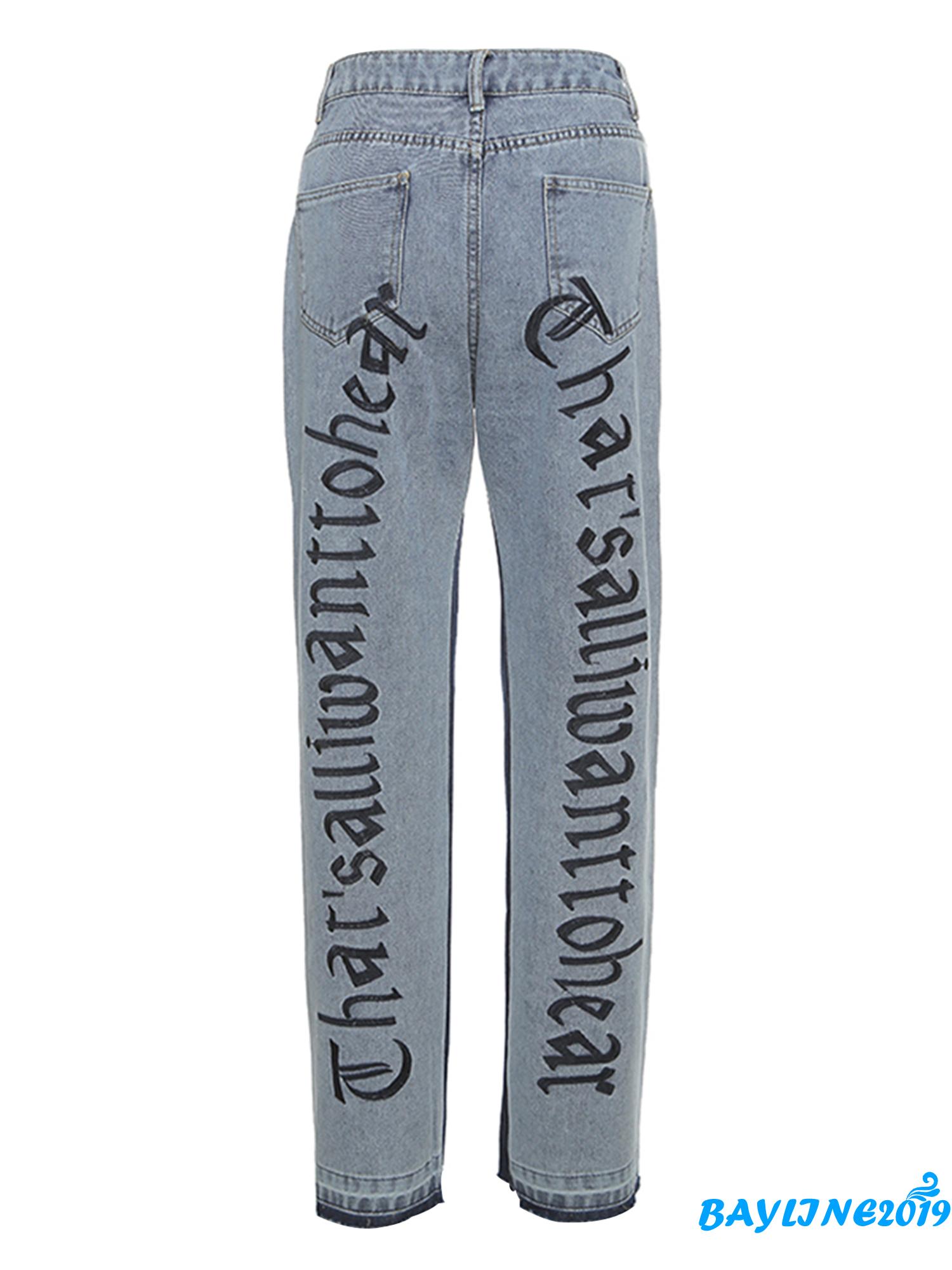 Quần Jeans Dài Ống Rộng Thời Trang Dành Cho Nữ | BigBuy360 - bigbuy360.vn