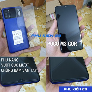 [Xiaomi Poco M3/ X3] Kính cường lực GOR cao cấp chống bám vân tay