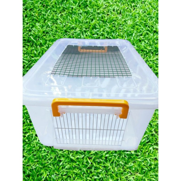 Thùng nhựa 30L nuôi Hamster có vách ngăn đôi