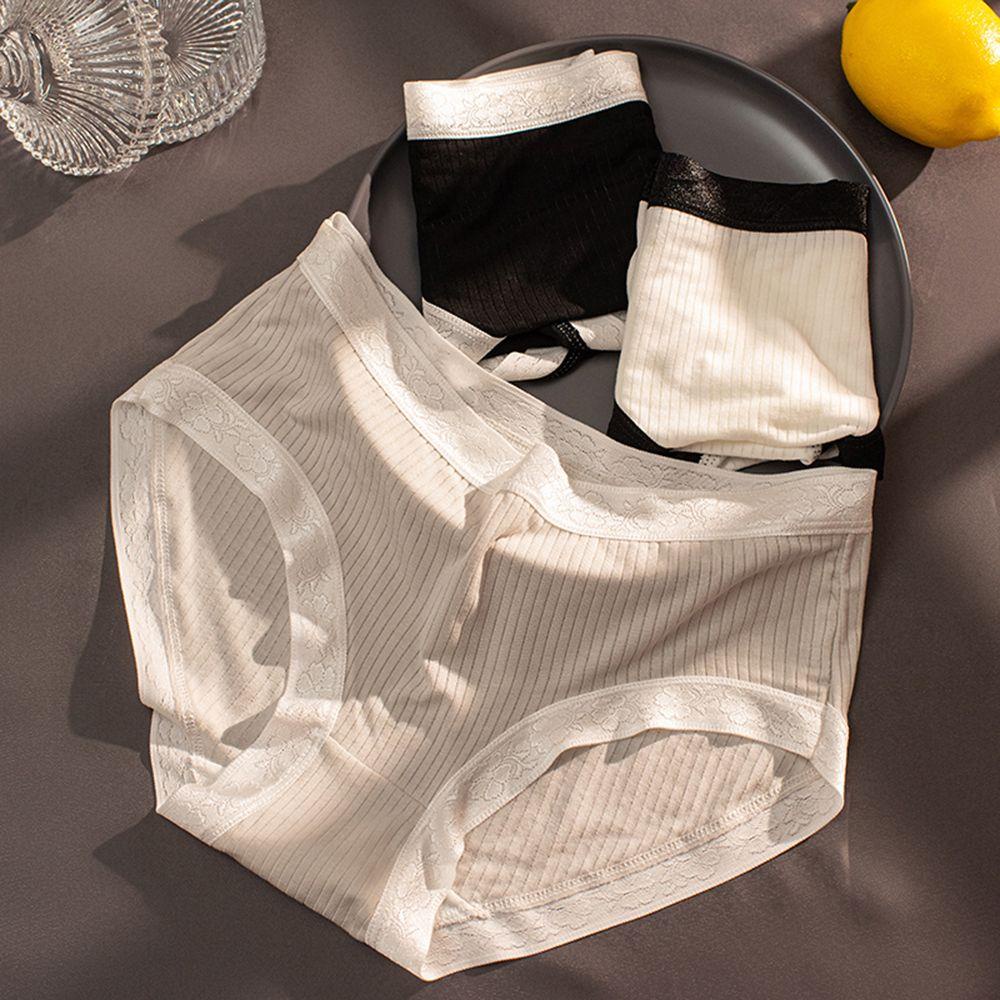 Quần Lót Cotton Lưng Vừa Thoải Mái Thời Trang Cho Nữ