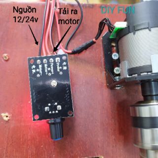Điều tốc Động cơ DC có chổi than