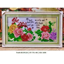 TRANH ĐÍNH ĐÁ GIA ĐÌNH HẠNH PHÚC,TRANH ĐÁ TỰ LÀM,DỤNG CỤ LÀM TRANH ĐÍNH ĐÁ,BỘ DỤNG CỤ LÀM TRANĐTTRDA