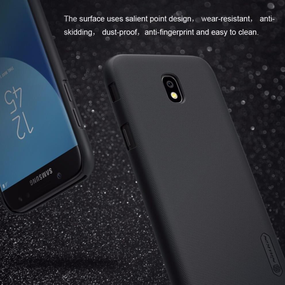 Ốp lưng chồng sốc cho Samsung Galaxy J7 Pro hiệu Nillkin (Đính kèm miếng dán hoặc giá đỡ) - Hàng chính hãng
