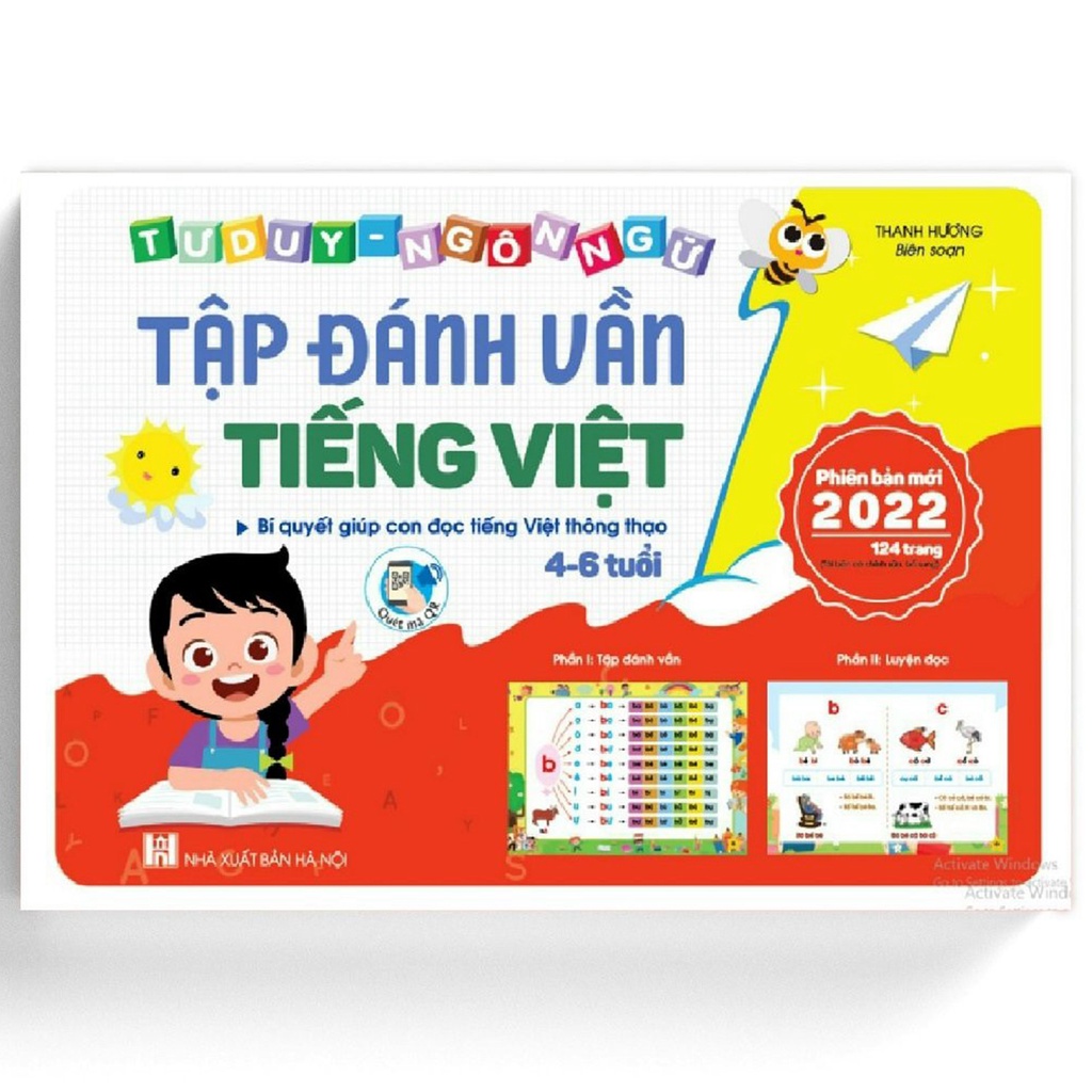 Sách Tư Duy Ngôn Ngữ - Tập Đánh Vần Tiếng Việt Phiên Bản Mới