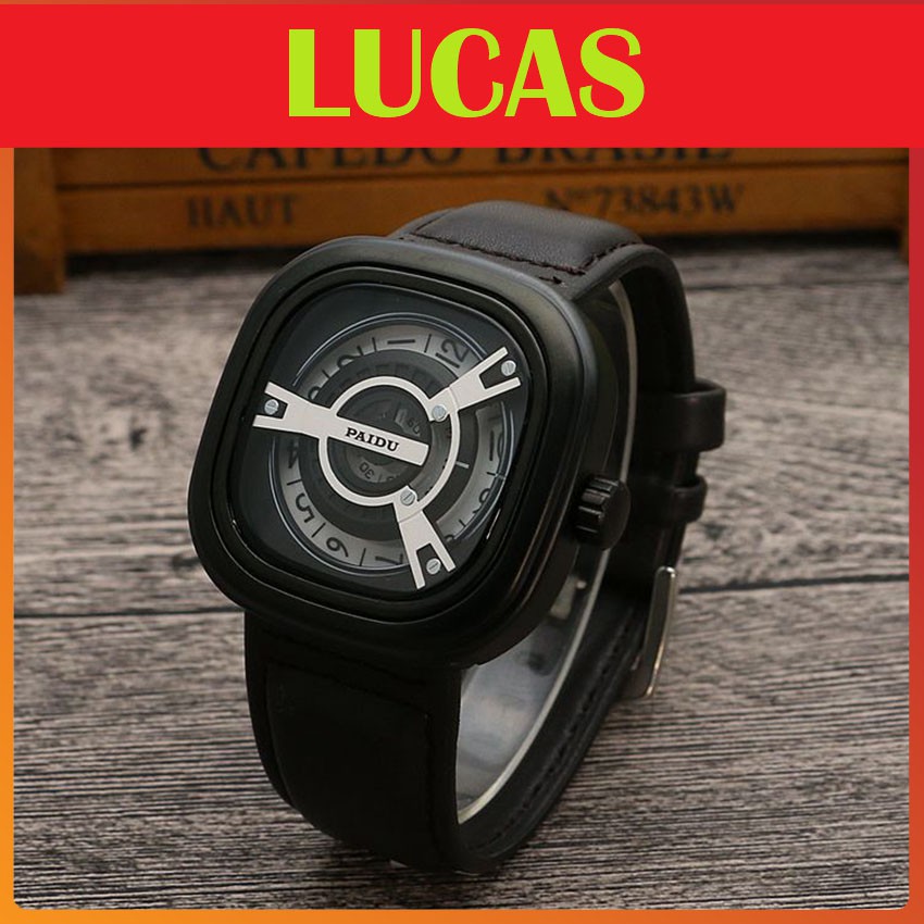 Đồng hồ thể thao nam đẹp nhất , Đồng hồ thời trang phong cách bàn xoay ,DH06A - Lucas shop