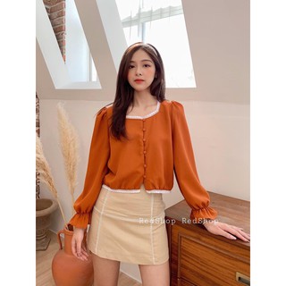 ÁO SƠ MI TIỂU THƯ FORM NGẮN AM13