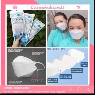 Khẩu Trang Kháng Khuẩn 3D/KF94- Khẩu Trang Y tế an toàn đạt tiêu chuẩn ôm sát mặt