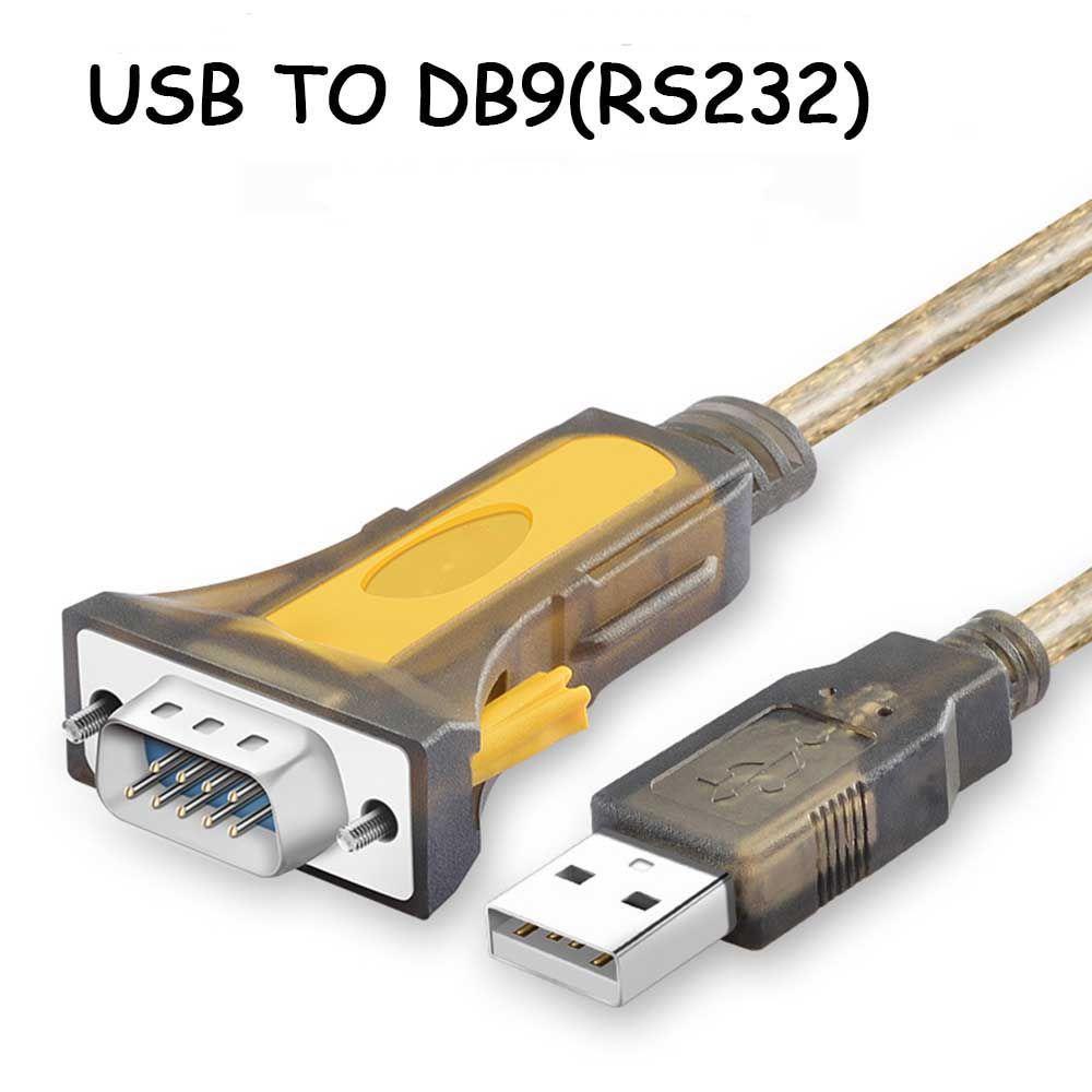 Dây Cáp Chuyển Đổi Cổng USB Sang RS232 Hỗ Trợ Windows COM
