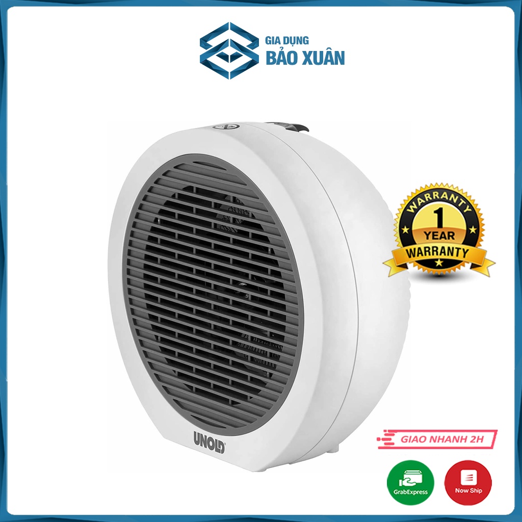 Quạt sưởi Unold 86120 Heizlufter Rondo công suất 2000W - Nhập Đức