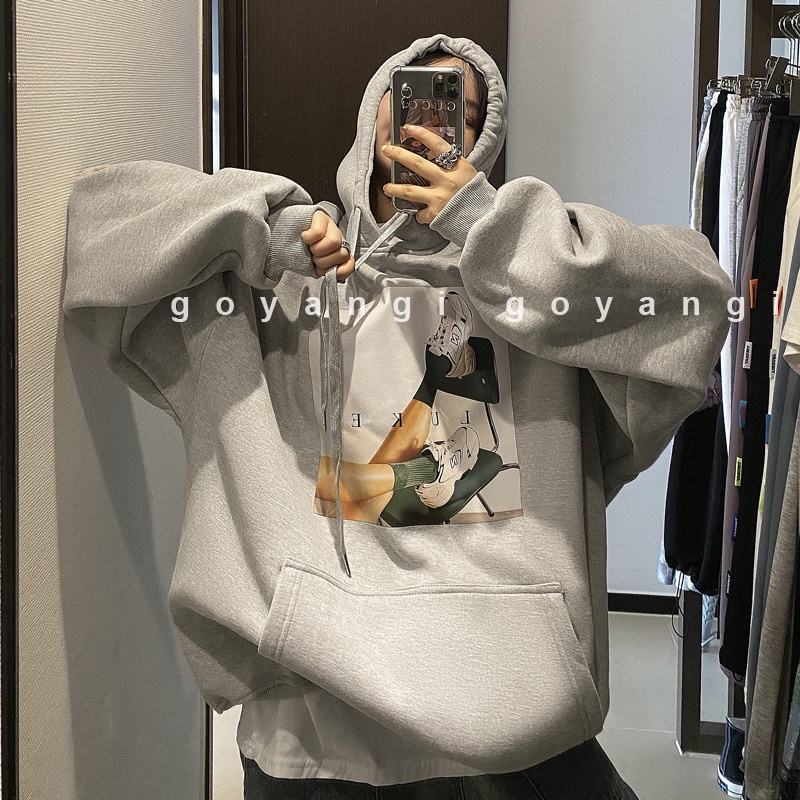 Áo Hoodie GYG Unisex Luke Ballance Form Rộng Oversize Phong Cách Hàn Quốc