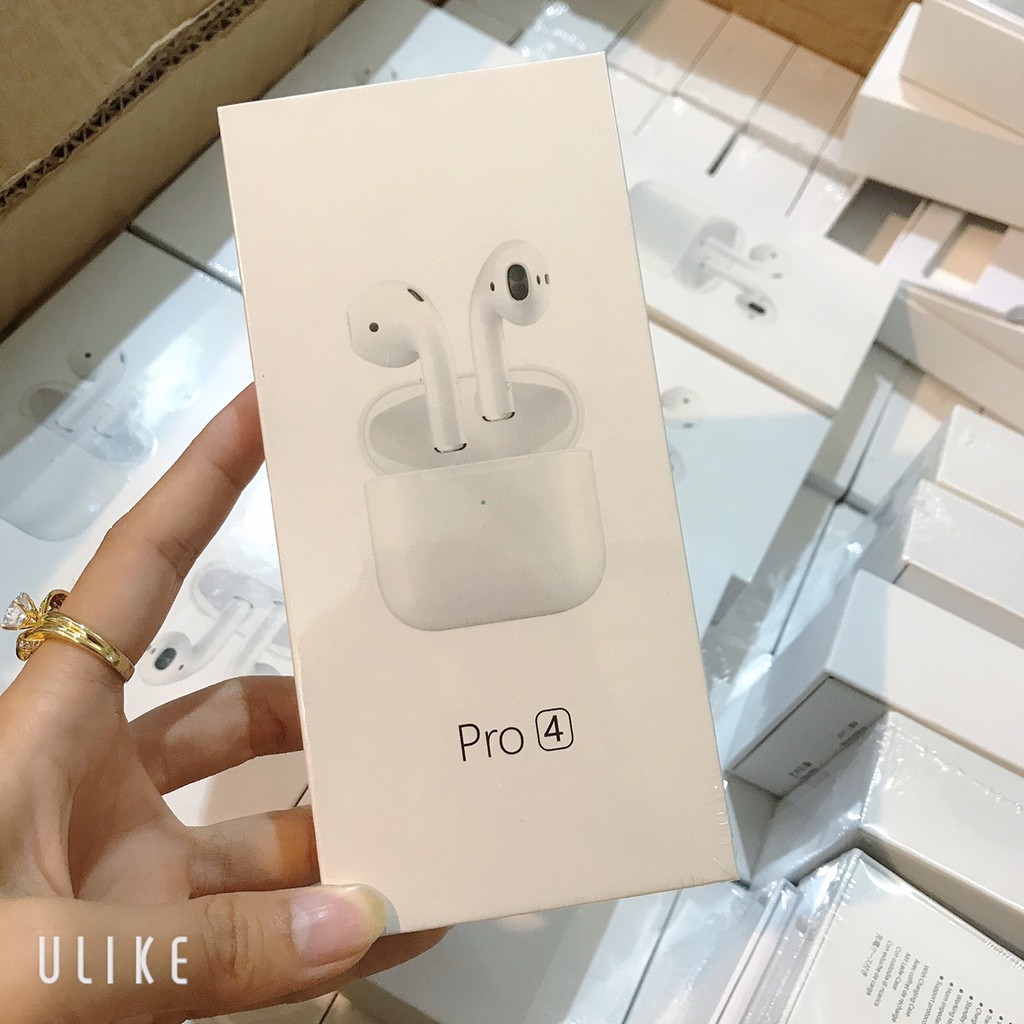 (BH 6 Tháng) Tai nghe Airpod Pro 4 Phiên Bản Bluetooth 5.0 Phiên Bản Nâng Cấp Giới hạn PB 2021 | BigBuy360 - bigbuy360.vn