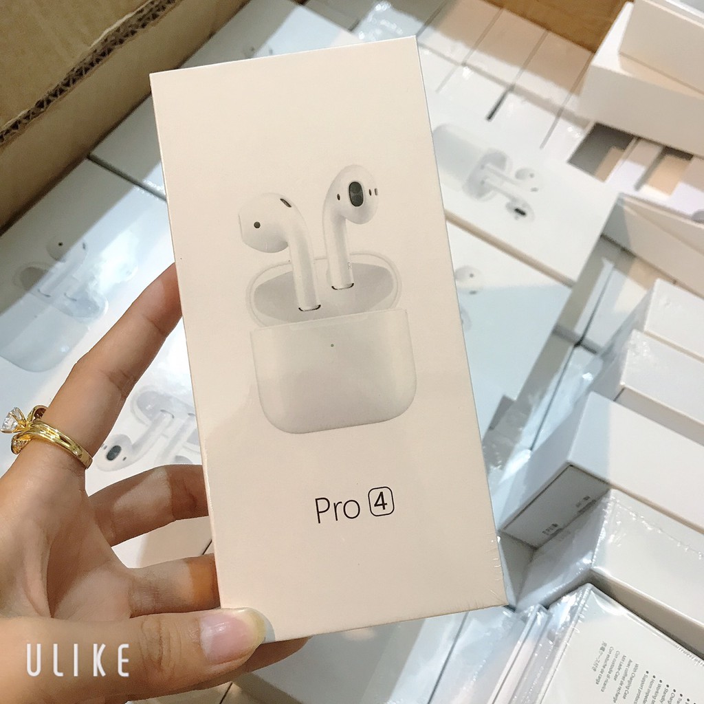 (BH 12 tháng) Tai nghe Airpod Pro 4 Phiên Bản Bluetooth 5.0 Phiên Bản Nâng Cấp Giới hạn