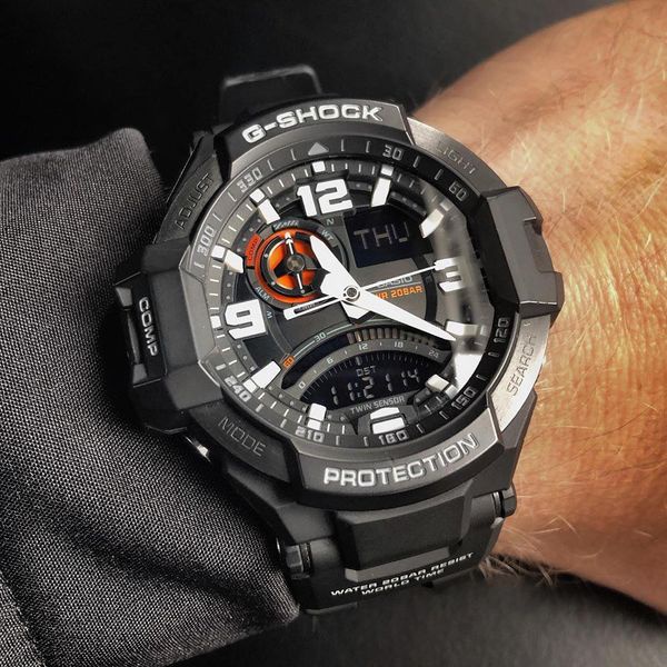 [CAM KẾT REAL 100%, ĐỀN X3 GIÁ BÁN NẾU CHECK RA FAKE] Đồng hồ Nam G-Shock GA-1000-1A