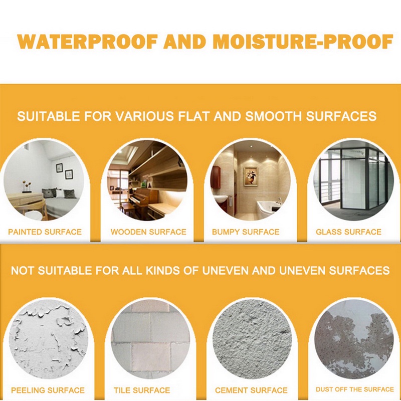 Giấy Dán Tường Bằng Xốp Viền Tường 3D 2.3m Tự Dính Chống Thấm Nước