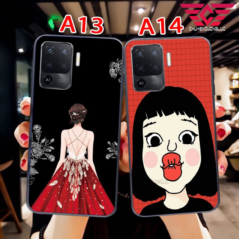 [HOT] ỐP LƯNG OPPO A74/ A94 HÌNH CÔ GÁI DỄ THƯƠNG