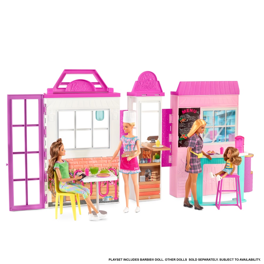 Đồ Chơi BARBIE Phòng Chơi Nhà Hàng Tiệc Nướng Barbie HBB91